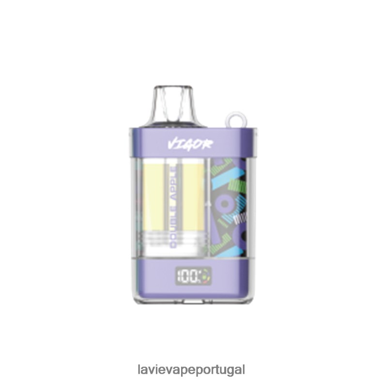 LAVIE Nicotine - LAVIE VIGOR 15000 baforadas maçã dupla TB68V65