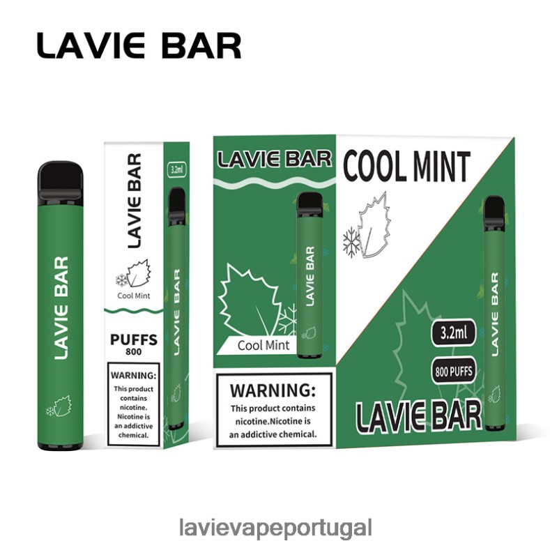 LAVIE Portugal - LAVIE BAR 800 baforadas menta fresca TB68V6311