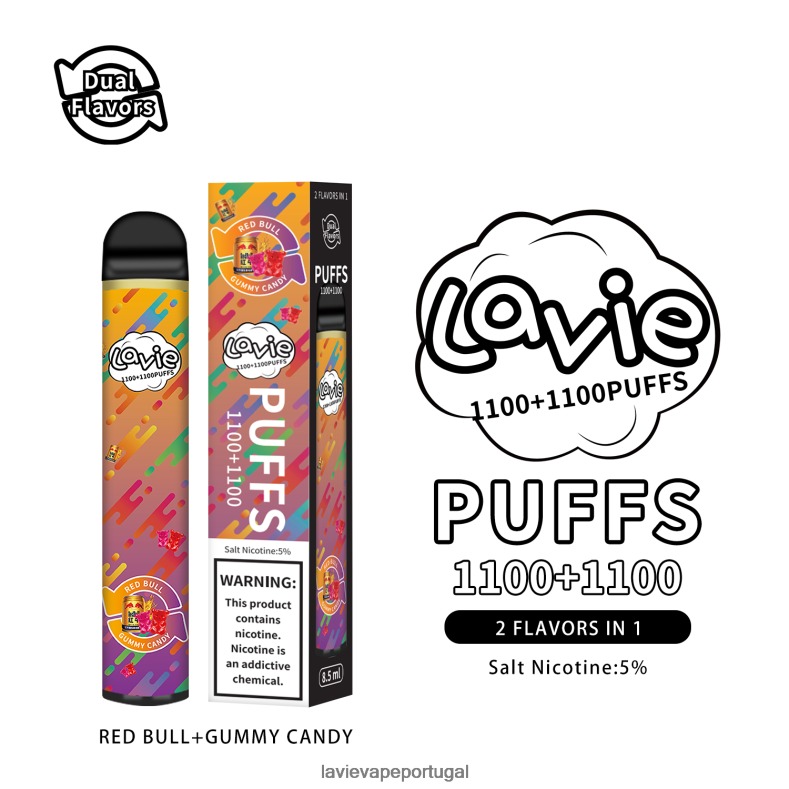 LAVIE Preço - LAVIE BAR Switch 2200 baforadas red bull/doce de goma TB68V6299