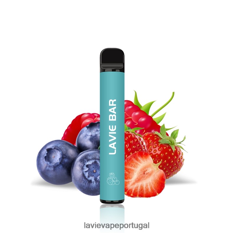 LAVIE Vape Lisbon - LAVIE BAR Versão 2 800 baforadas misture baga TB68V6323
