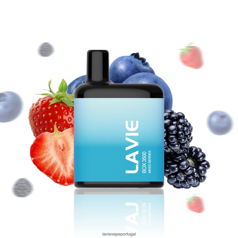 LAVIE Vape Lisbon - LAVIE BOX 3500 baforadas frutas misturadas TB68V6213