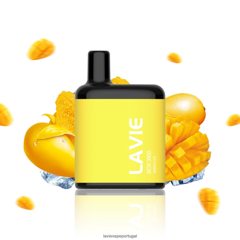 LAVIE Vape Lisbon - LAVIE BOX 3500 baforadas gelo de manga TB68V6208