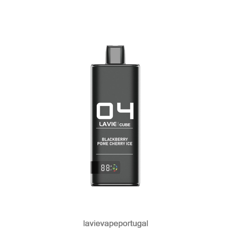 LAVIE Vape Lisbon - LAVIE Cube 20000 baforadas gelo de cereja e amora TB68V638