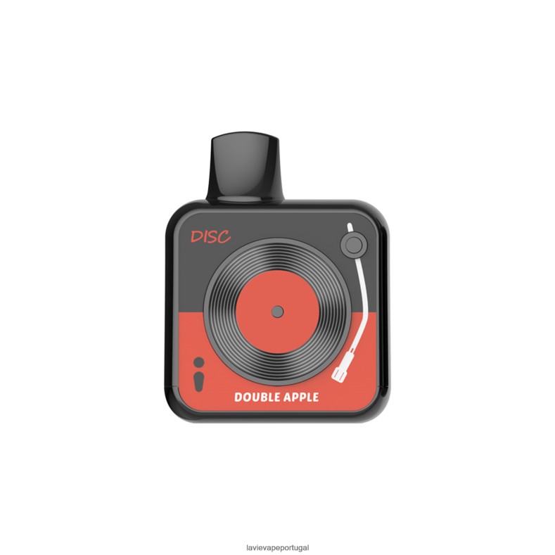 LAVIE Vape Lisbon - LAVIE DISC 10000 baforadas maçã dupla TB68V6153