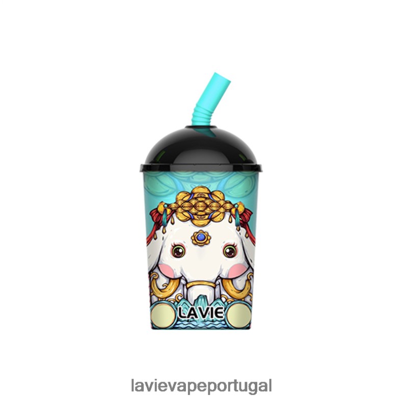 LAVIE Vape Lisbon - LAVIE Max Cup 8000 baforadas gelo de menta TB68V6263