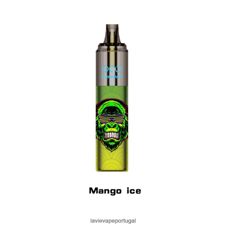 LAVIE Vape Lisbon - LAVIE OCO carnaval 10000 baforadas gelo de manga TB68V6353