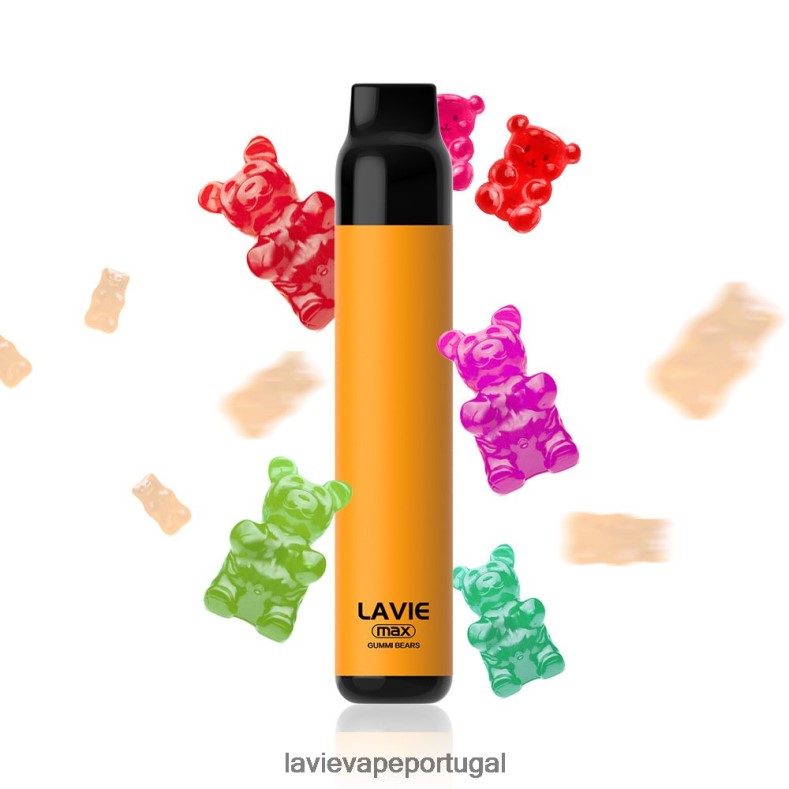 LAVIE Vape Portugal - LAVIE BAR 5000 baforadas - máx ursinhos de goma TB68V6282