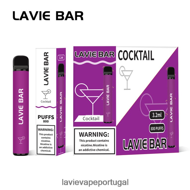 LAVIE Vape Portugal - LAVIE BAR 800 baforadas coquetel TB68V6312