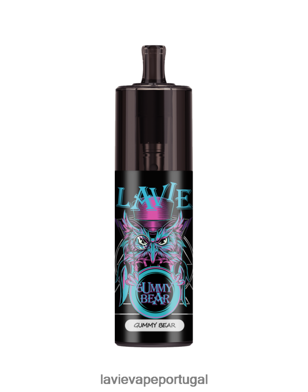 LAVIE Vape Portugal - LAVIE COLOUR BAR Controle de fluxo de ar de 10000 baforadas ursinho de goma TB68V6337