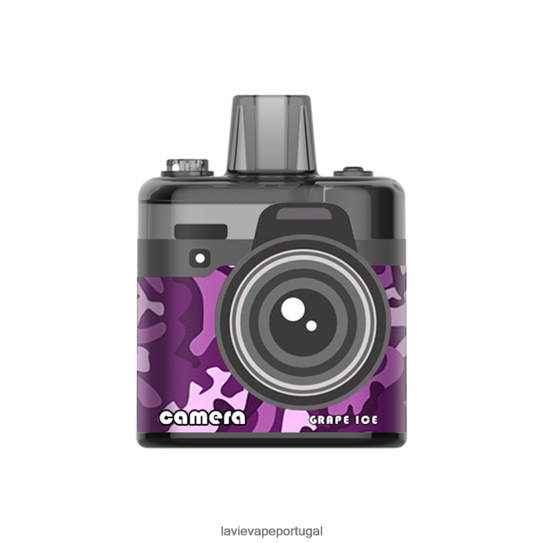 LAVIE Vape Portugal - LAVIE Camera 8000 baforadas gelo de uva TB68V6172
