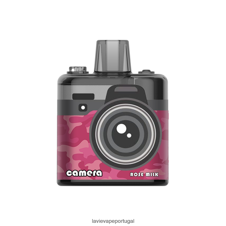 LAVIE Vape Portugal - LAVIE Camera 8000 baforadas leite de rosa TB68V6167