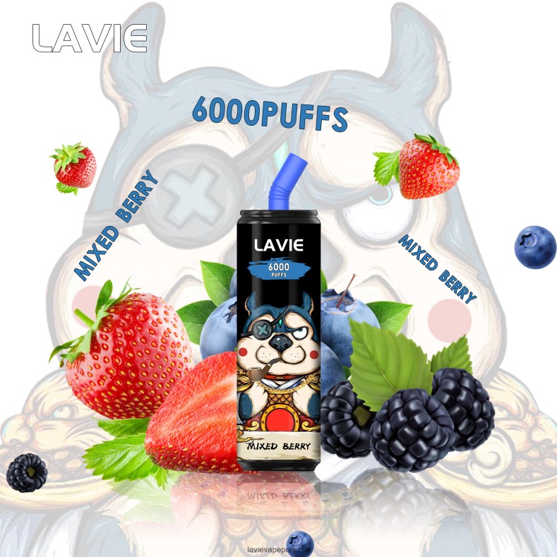 LAVIE Vape Portugal - LAVIE Coke BAR 6000 baforadas baga mista TB68V6272