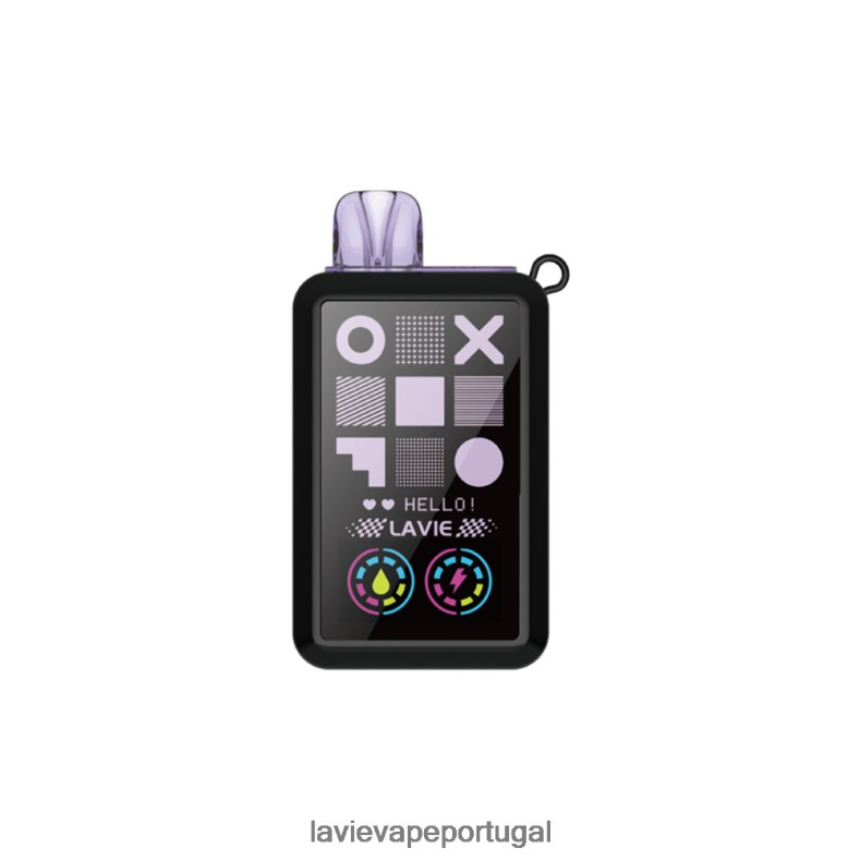 LAVIE Vape Portugal - LAVIE Cyber 20000 baforadas gelo de uva/gelo de menta TB68V627