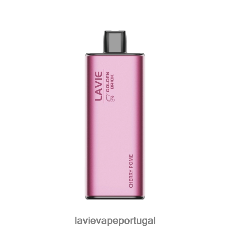 LAVIE Vape Portugal - LAVIE GOLDEN BRICK 10000 baforadas pomo de cereja TB68V657