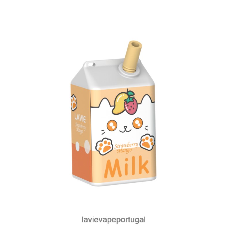 LAVIE Vape Portugal - LAVIE MILK 7000 baforadas manga morango TB68V6182