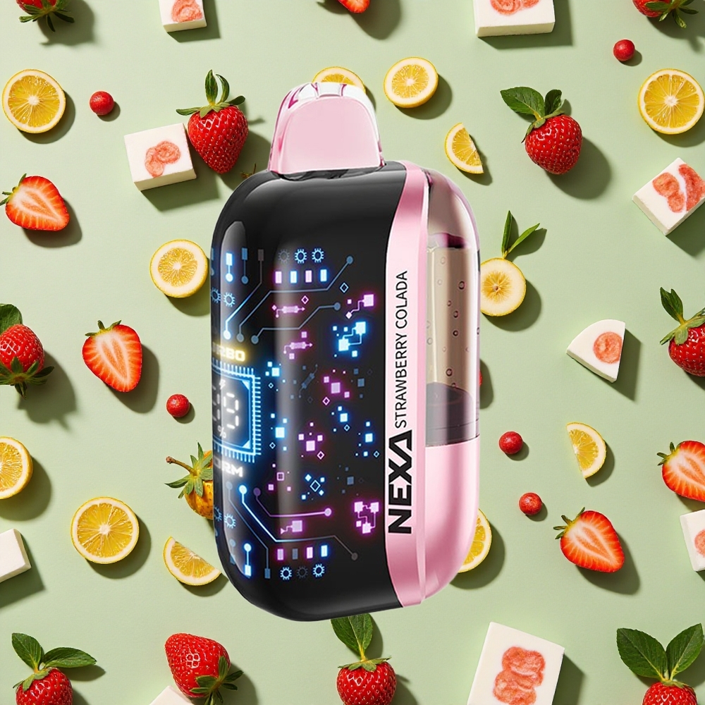 NEXA Ultra 50000 Boca 20ml E-líquido 800mah Morango Colada