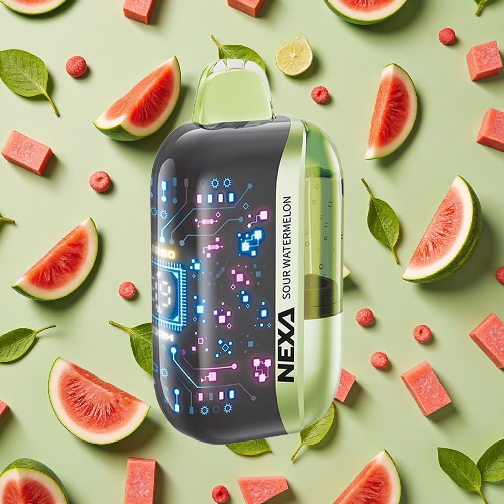 NEXA Ultra 50000 Puffs 20ml E-líquido Melancia Azeda