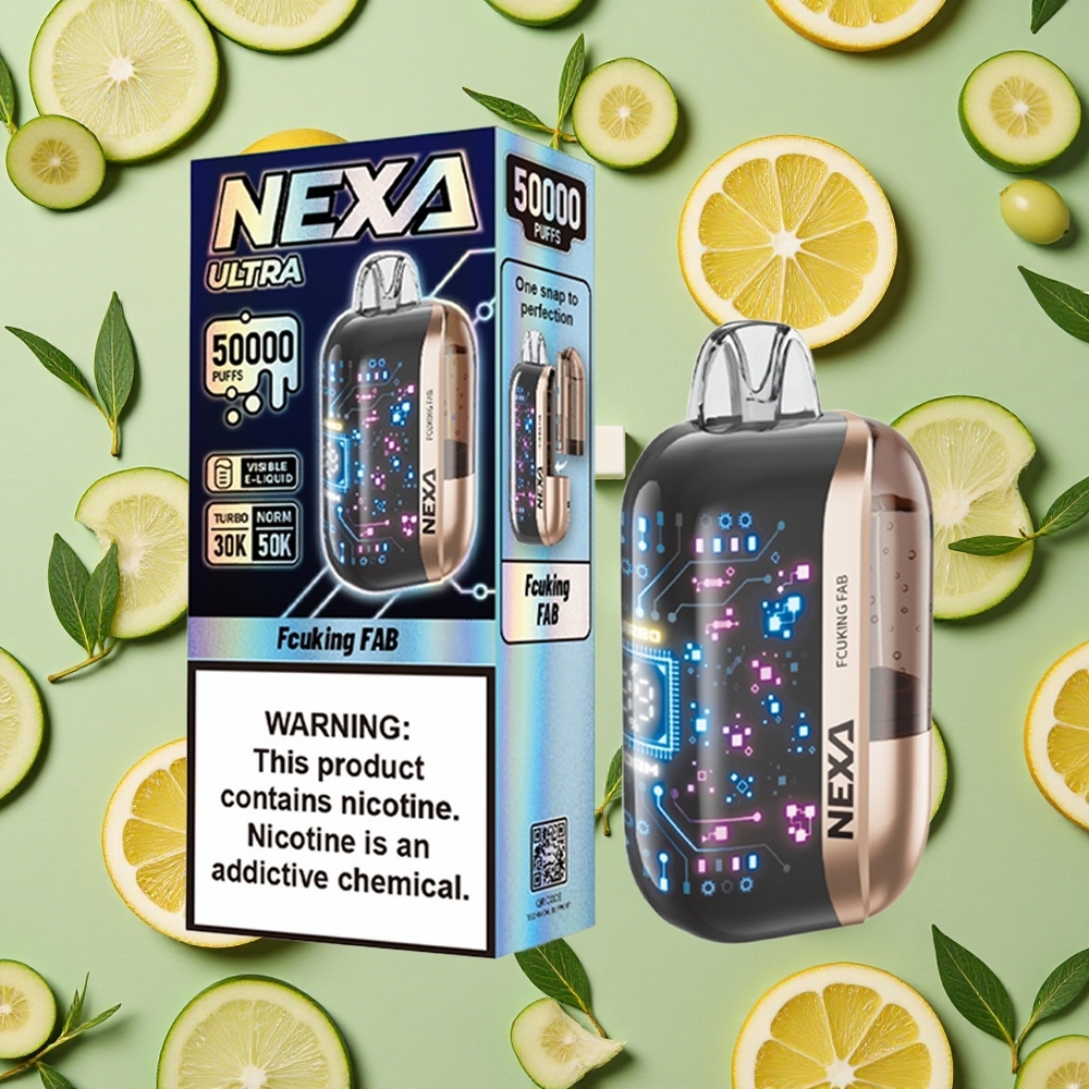NEXA Ultra 50000 Puffs Incrível Fab 20ml E-líquido 800mAh