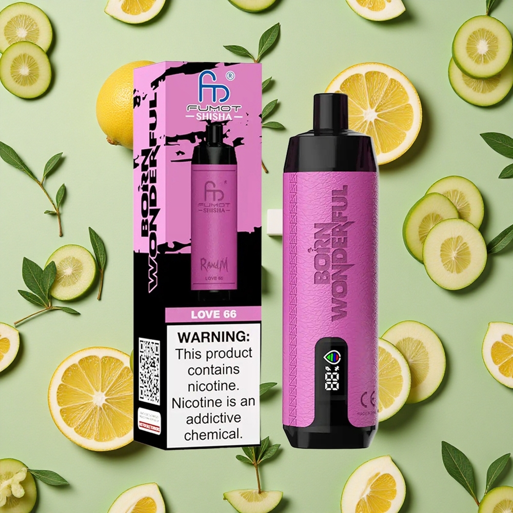 RandM Fumot Shisha 10000 Puffs 18ml E-líquido Amor 66
