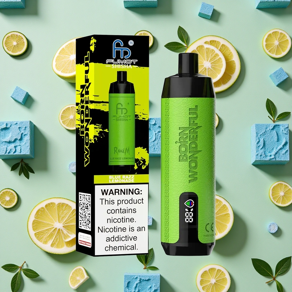 RandM Fumot Shisha 10000 Puffs Azul Limonada