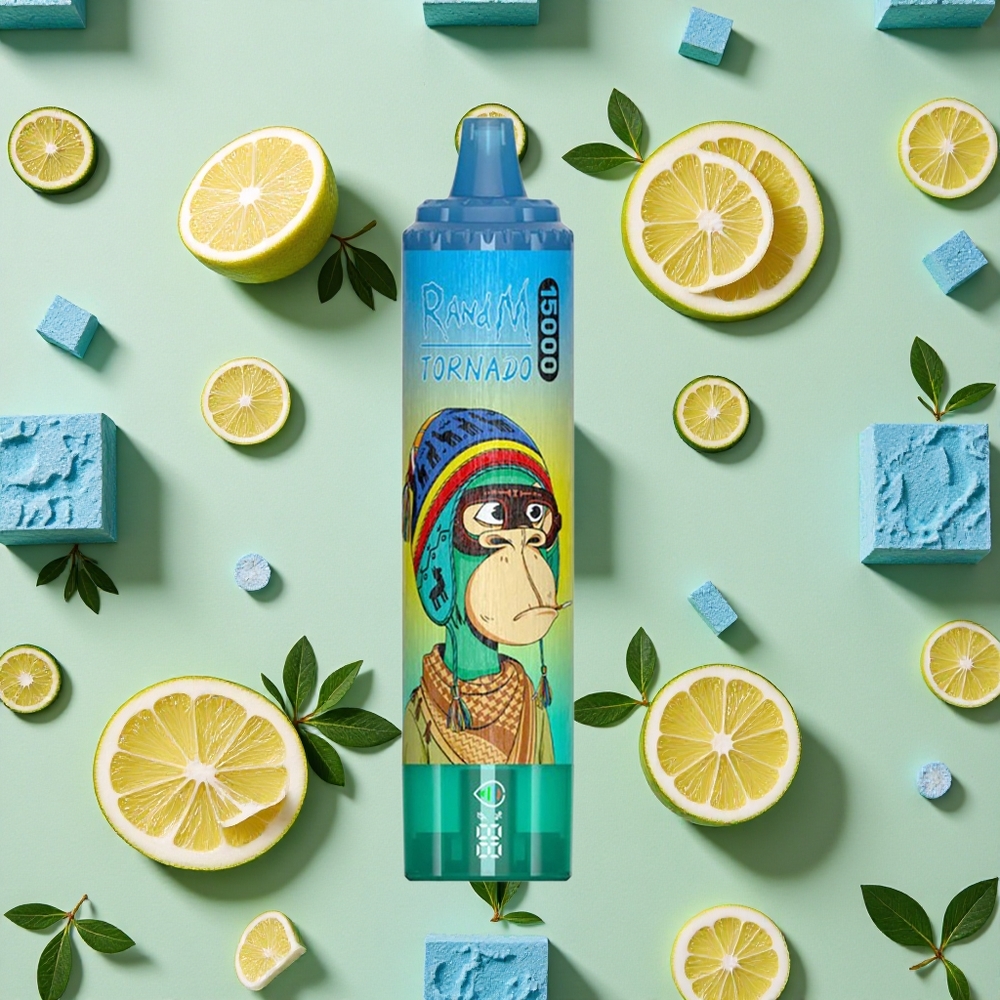 RandM Fumot Tornado 15000 Puffs Azul Limonada Framboesa