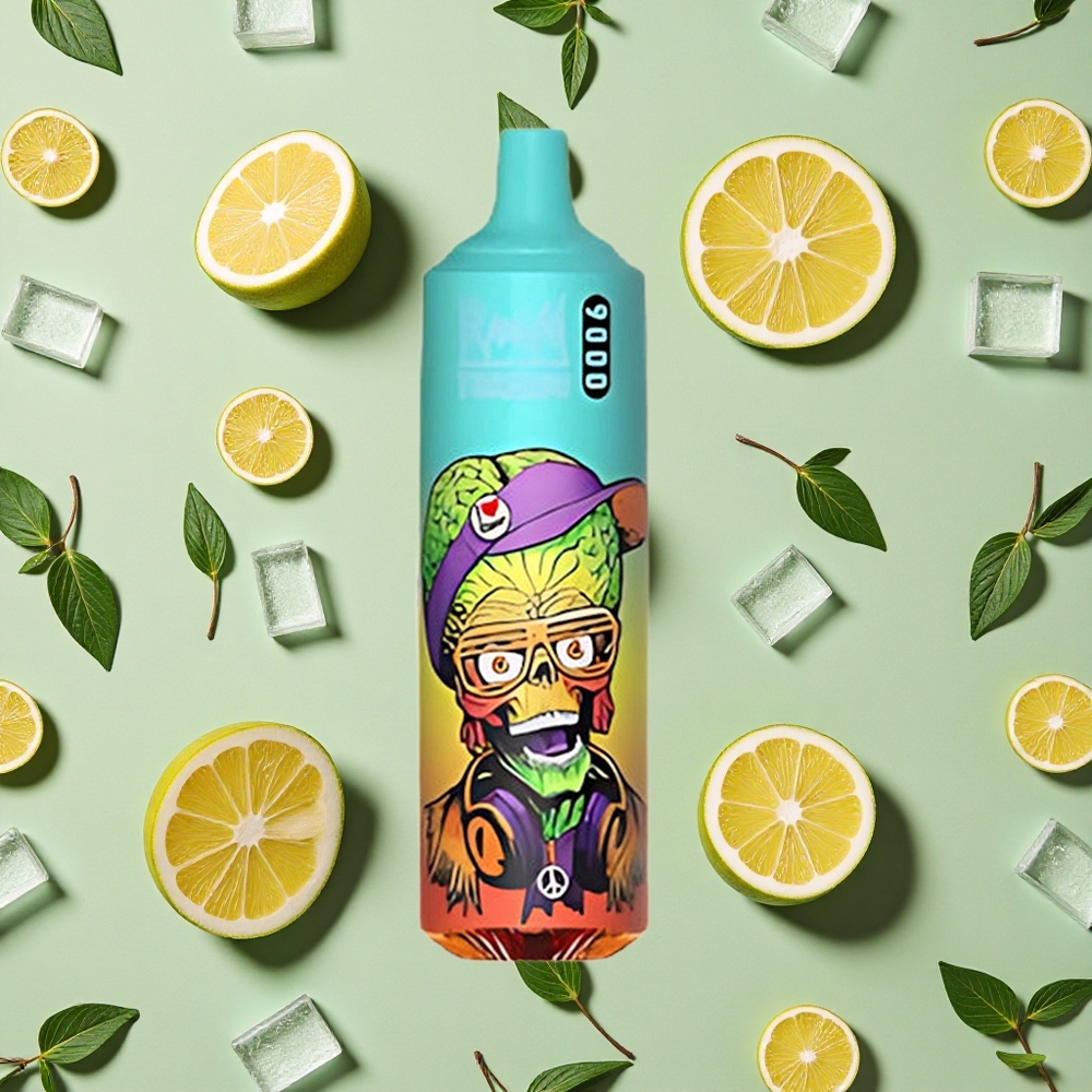 RandM Fumot Tornado 9000 Puffs Gelo Azul Delicioso
