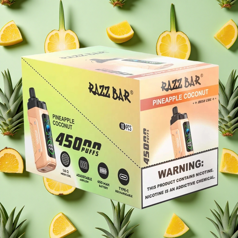 Razz Bar 45000 Puffs Abacaxi Coco