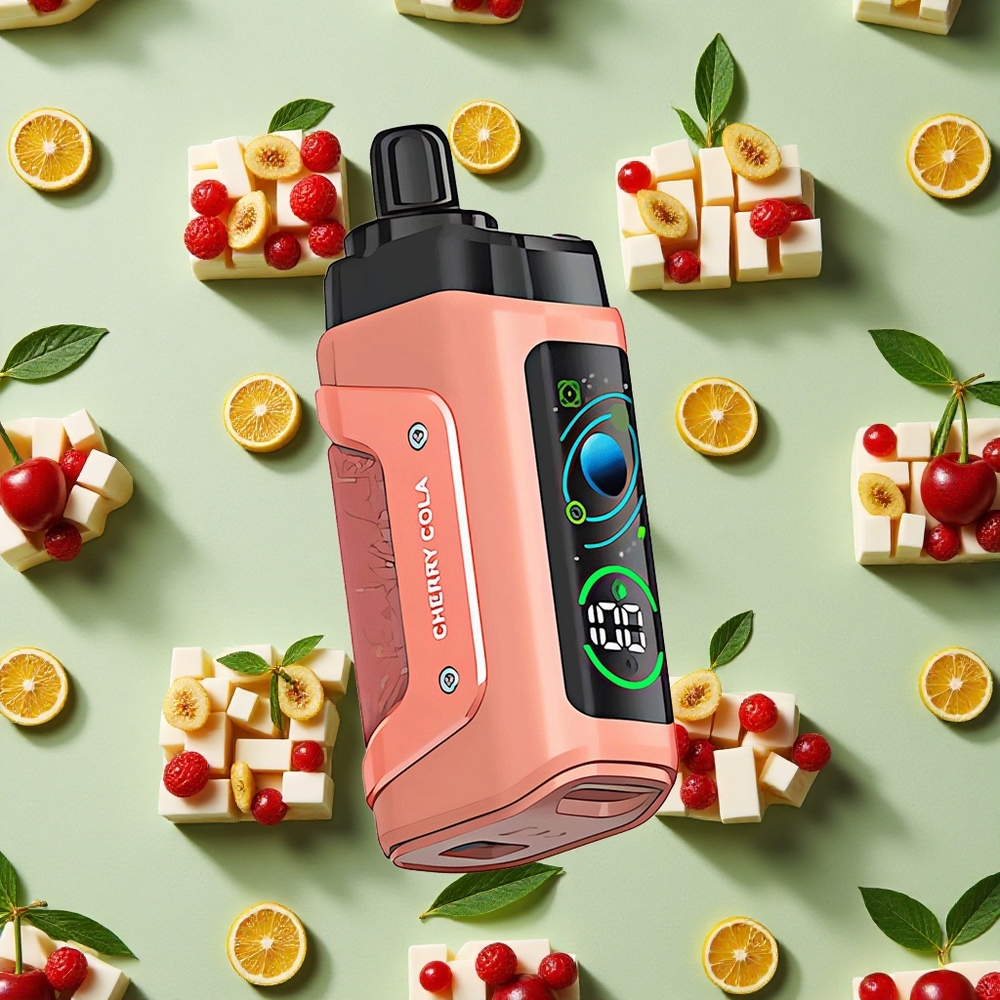 Razz Bar 45000 Puffs Vape Cereja Cola 10 Ohm Mesh 650mAh