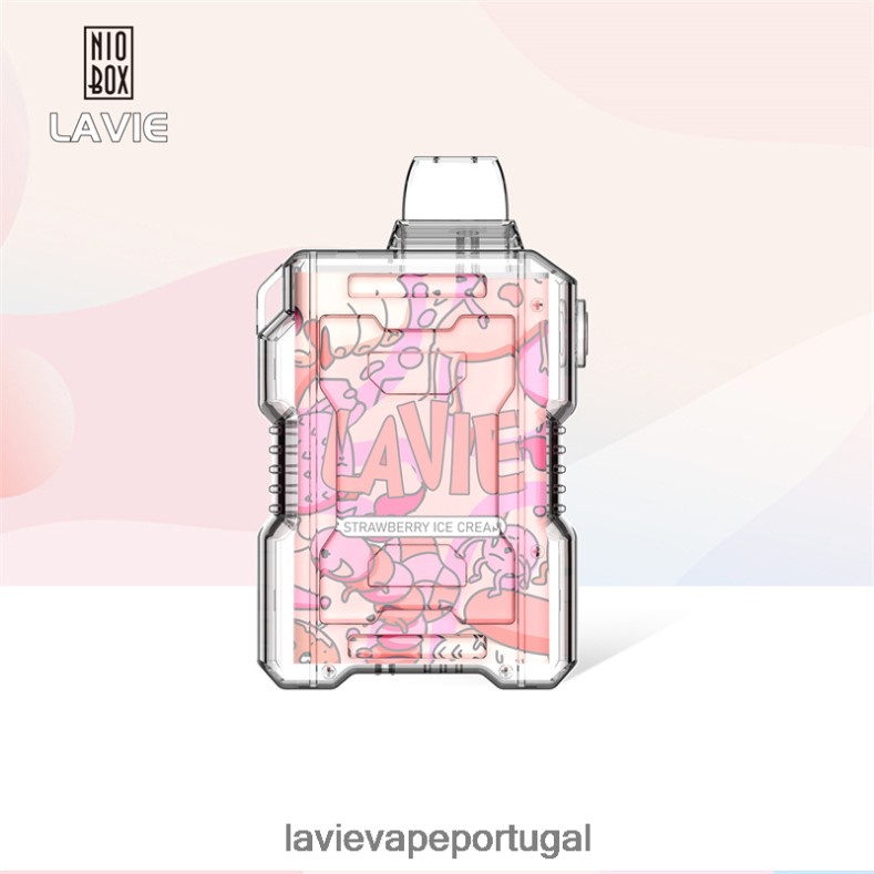 LAVIE Portugal - LAVIE NIO BOX 9.000 baforadas sorvete de morango TB68V6196