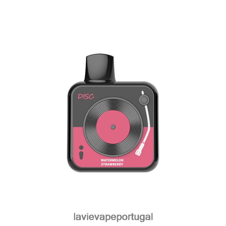 LAVIE Nicotine - LAVIE DISC 10.000 baforadas morango melancia TB68V6160