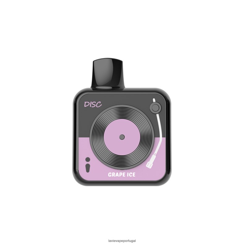 LAVIE Vape Portugal - LAVIE DISC 10.000 baforadas gelo de uva TB68V6162