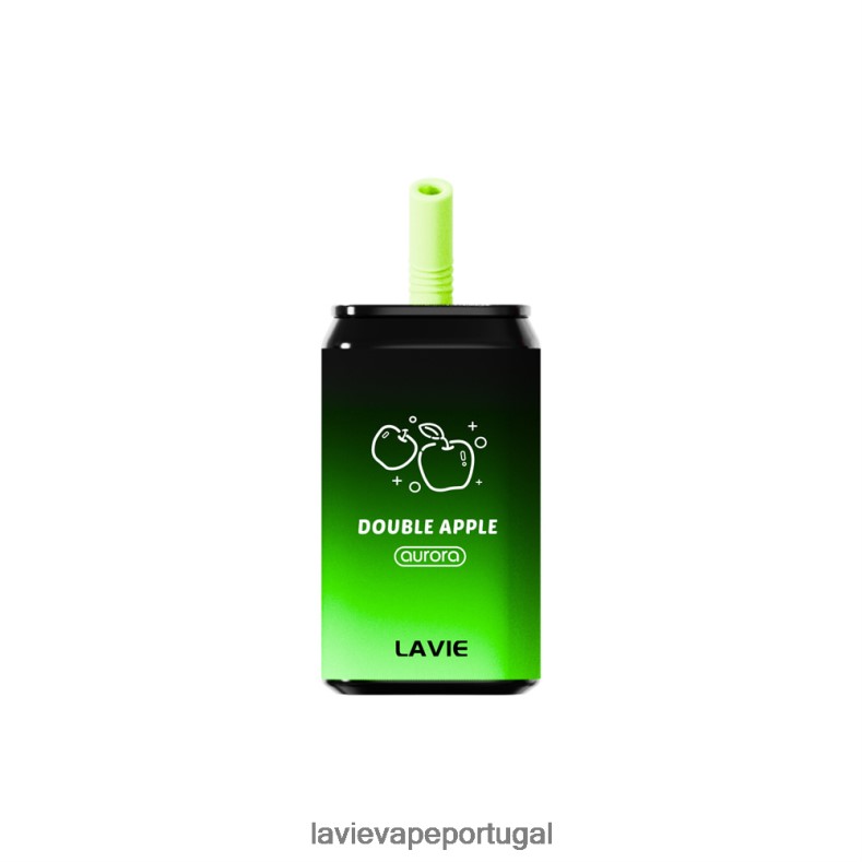 LAVIE Vape Portugal - LAVIE Aurora 11.000 baforadas maçã dupla TB68V6142