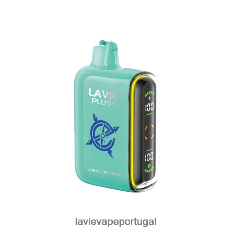 LAVIE Vape Lisbon - LAVIE PLUS 15.000 baforadas limonada rosa TB68V693