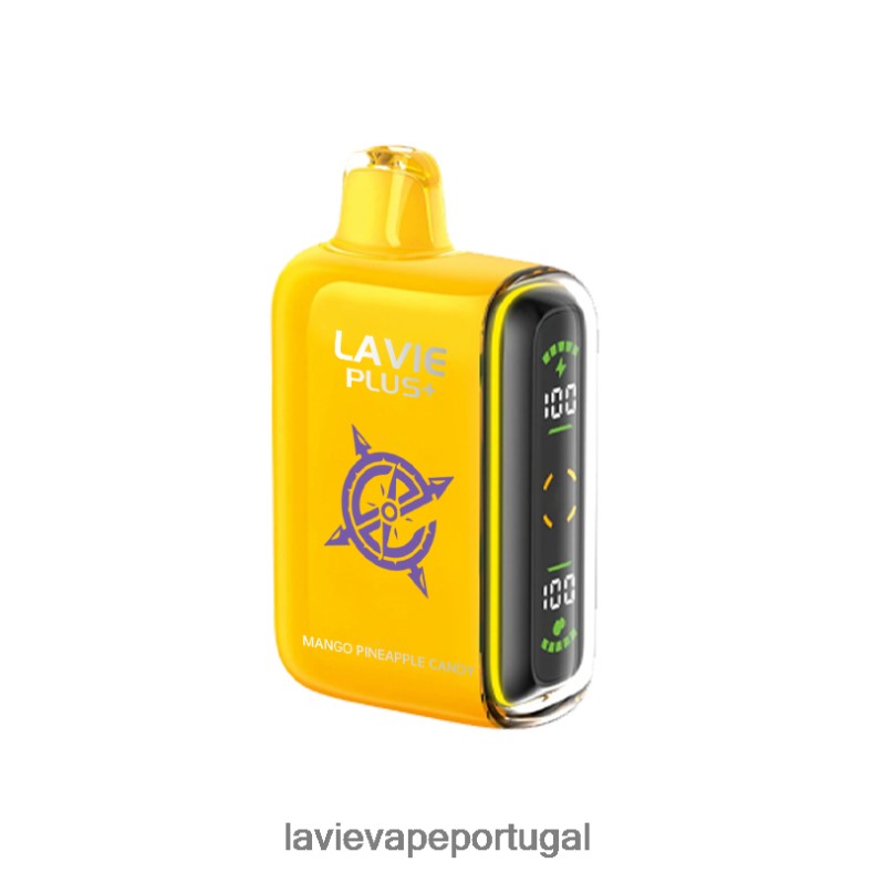 LAVIE Vape Portugal - LAVIE PLUS 15.000 baforadas doce de manga e abacaxi TB68V6102