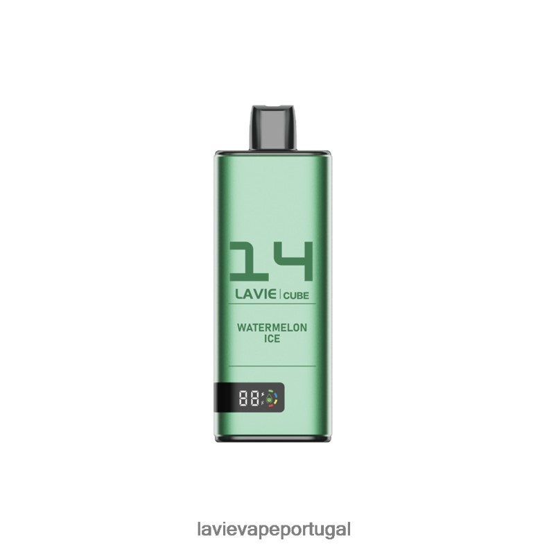 LAVIE Vape Lisbon - LAVIE Cube 20.000 baforadas gelo de melancia TB68V648
