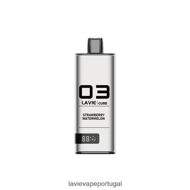 LAVIE Vape Portugal - LAVIE Cube 20.000 baforadas melancia morango TB68V637