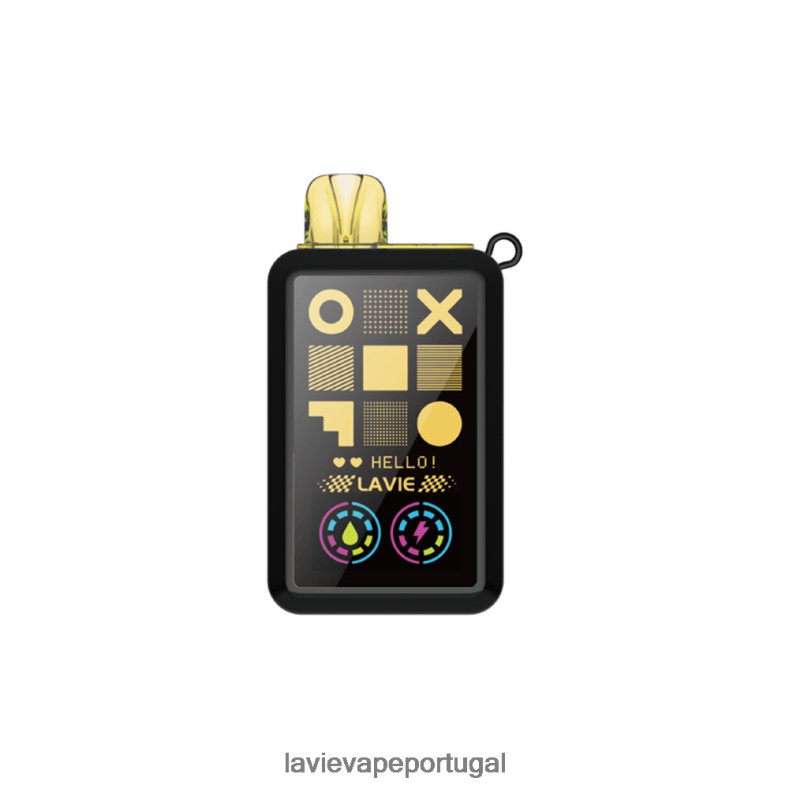LAVIE Vape Lisbon - LAVIE Cyber 20.000 baforadas gelo de abacaxi/gelo de taro TB68V633