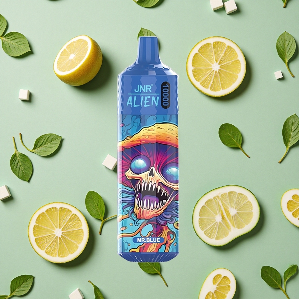 JNR Alien 10000 Puffs 20ml E-líquido Azul Sr.