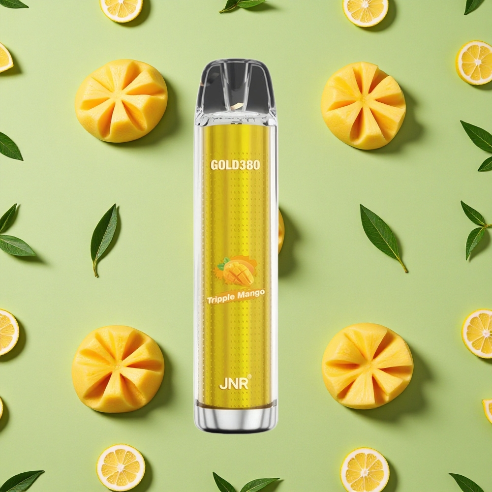 JNR Glod380 6000 Puffs Triplo Manga 13ml E-líquido 0%,2%,5% Nicotina