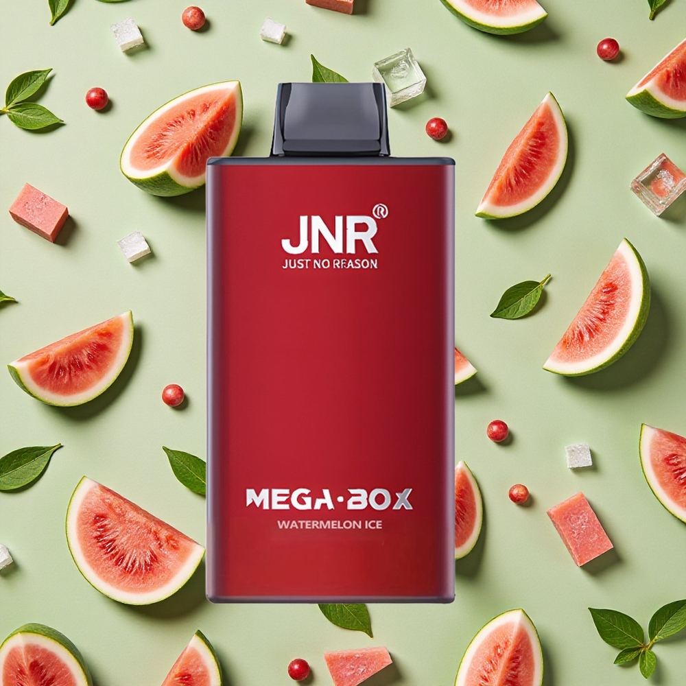 JNR Mega Box 25000 Sabores Vape Melancia Gelada 30ml E-líquido