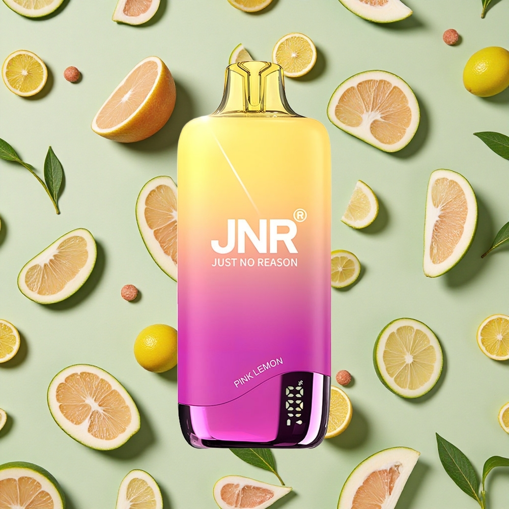 JNR Rainbow 10500 Puffs 18ml E-líquido Limão Rosa Descartável Vape