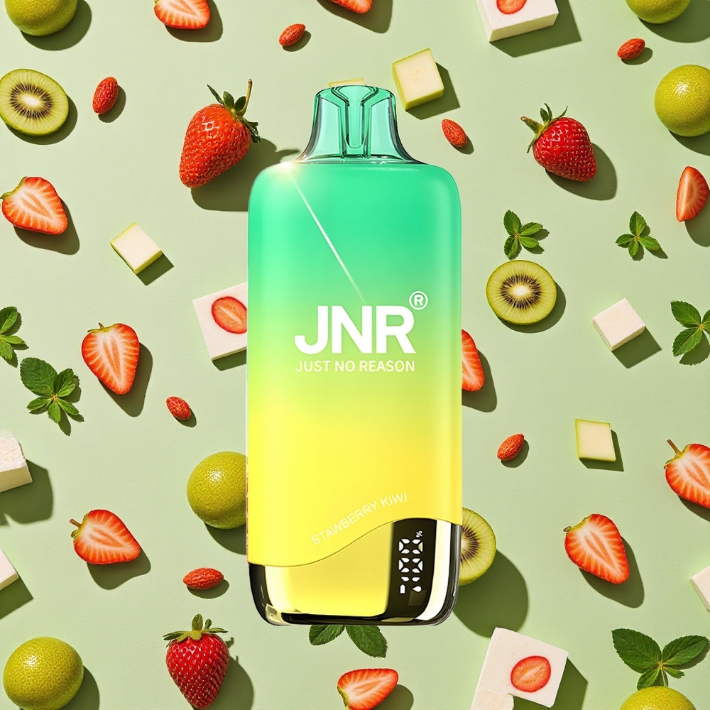 JNR Rainbow 10500 Puffs 18ml E-líquido Morango Kiwi
