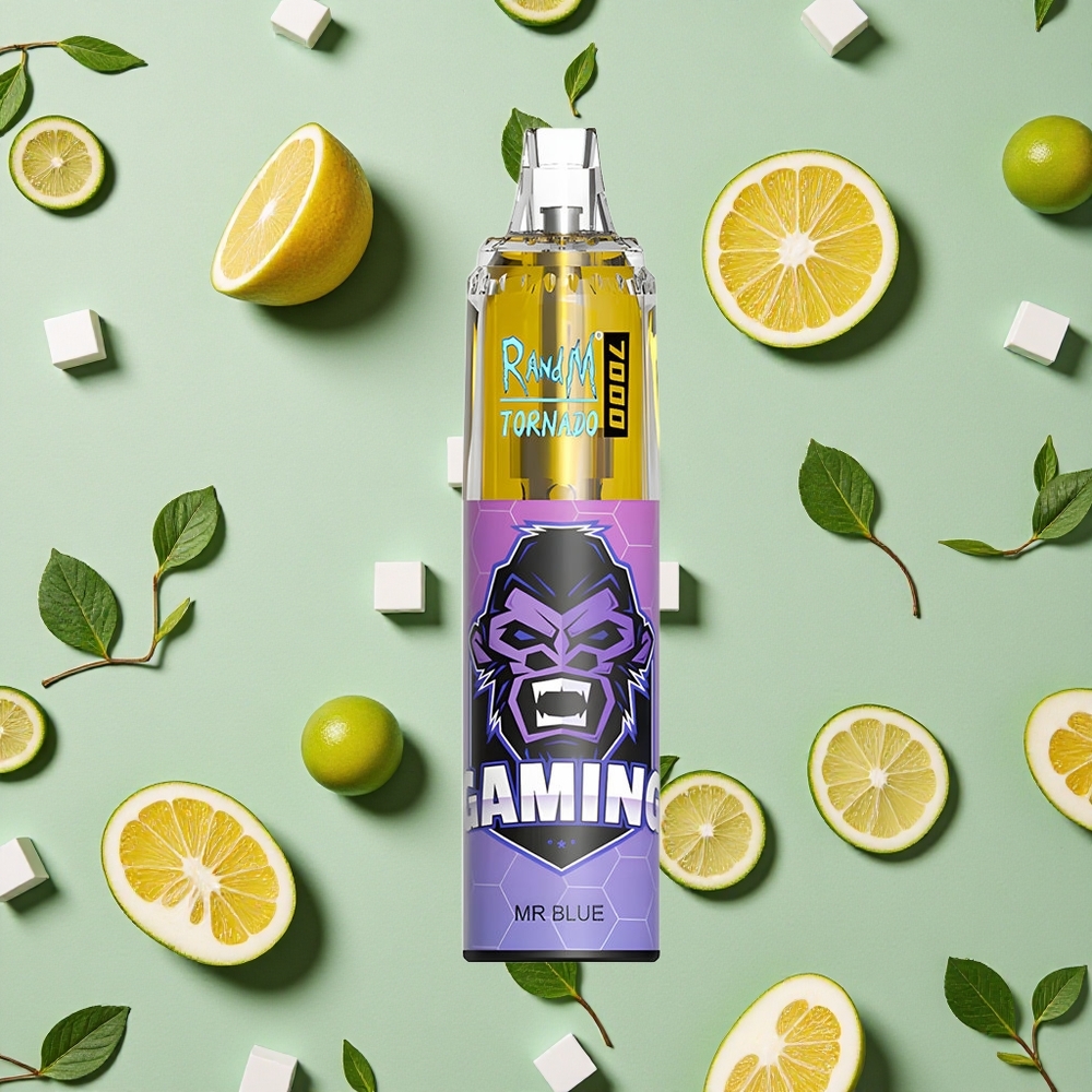 RandM Fumot Tornado 7000 Puffs 14 ml E-líquido Azul Dr.